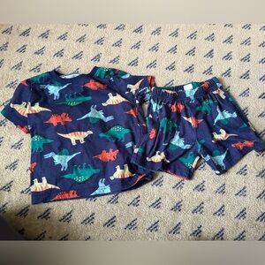 Dinosaur Print Kids Pajamas Set